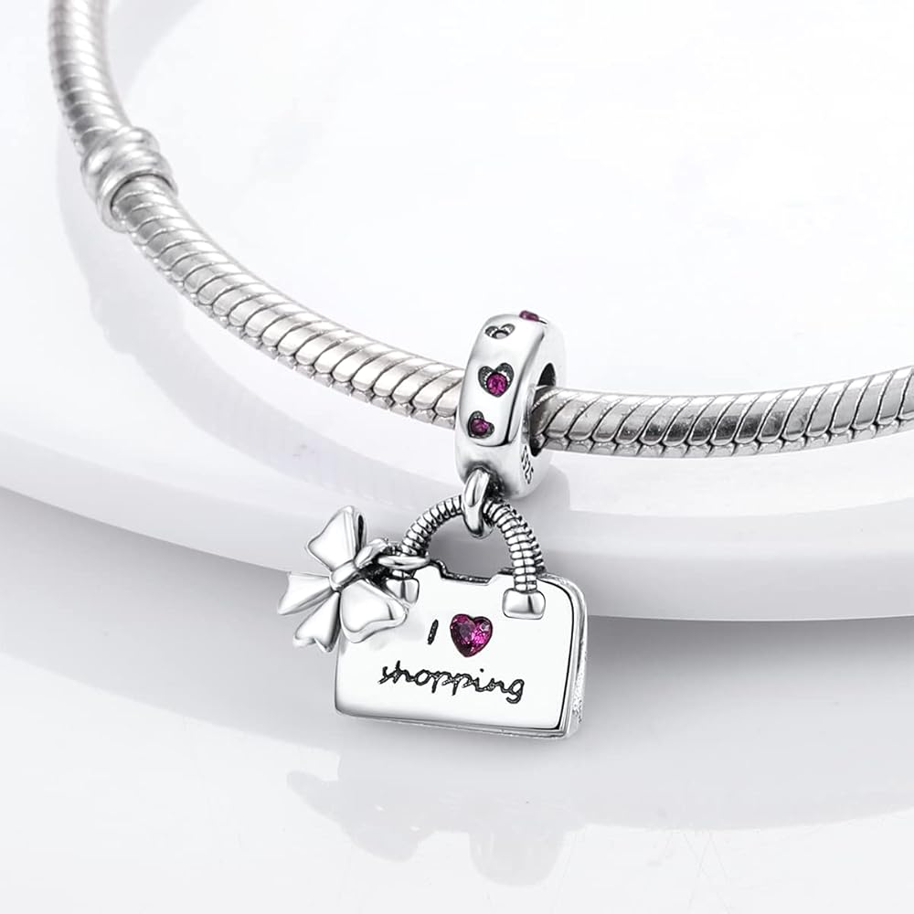 Amarante Jewelry I Love Shopping Charm