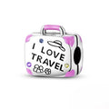 Amarante Jewelry I Love to Travel Charm