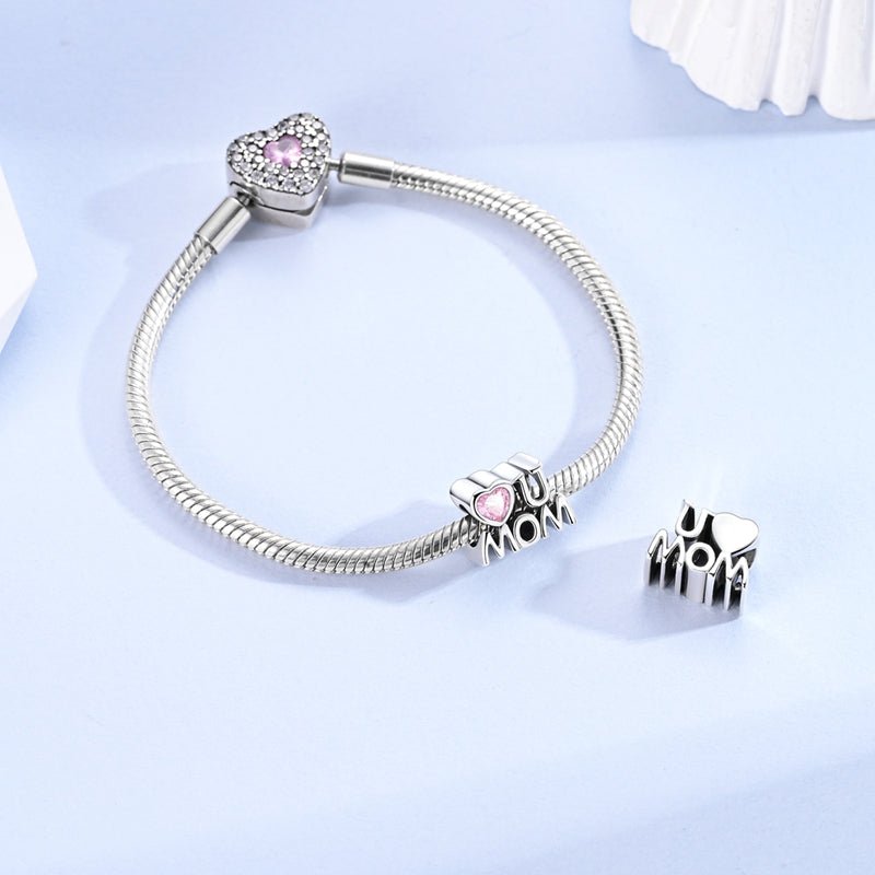 Amarante Jewelry I Love You Mom Charm