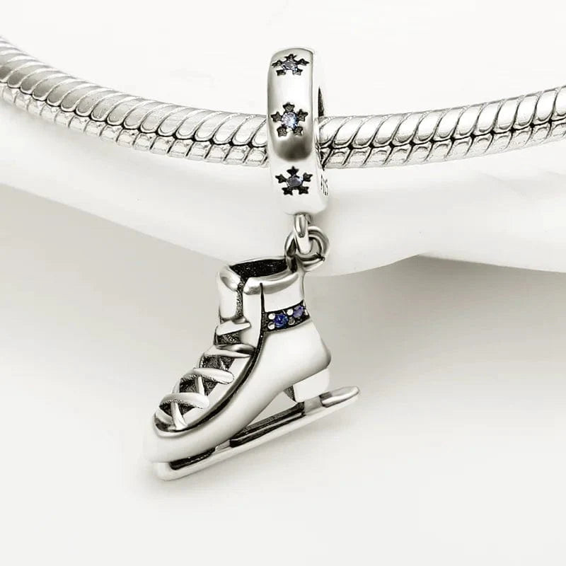 Amarante Jewelry Ice Figure Skates Dangle Charm