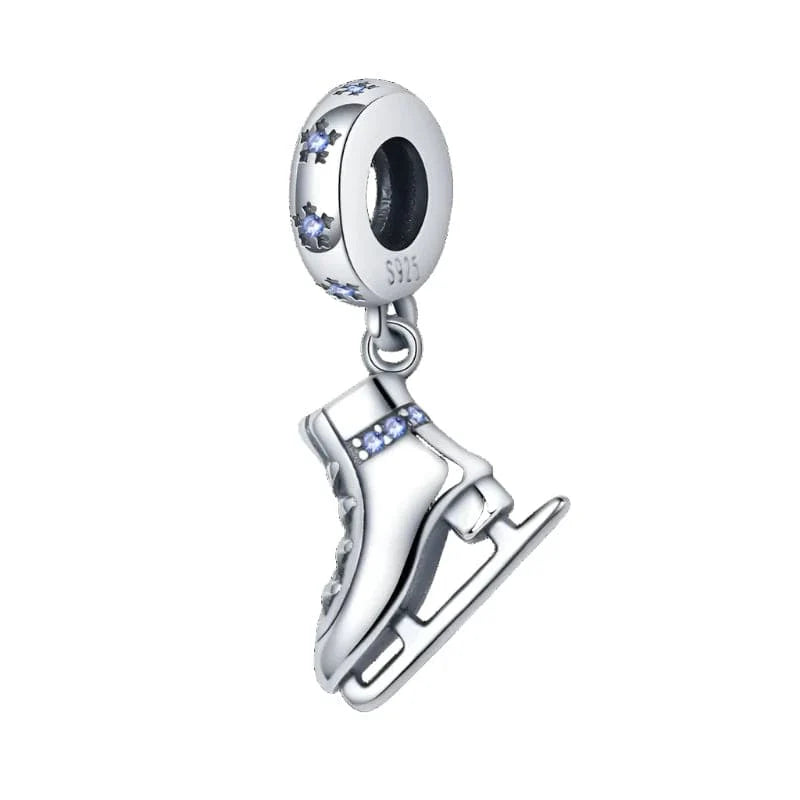 Amarante Jewelry Ice Figure Skates Dangle Charm