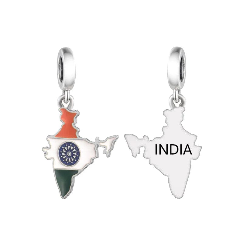 Amarante Jewelry India Map Dangle Charm