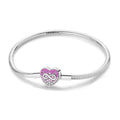 Amarante Jewelry Infinity Love Heart Charm Bracelet