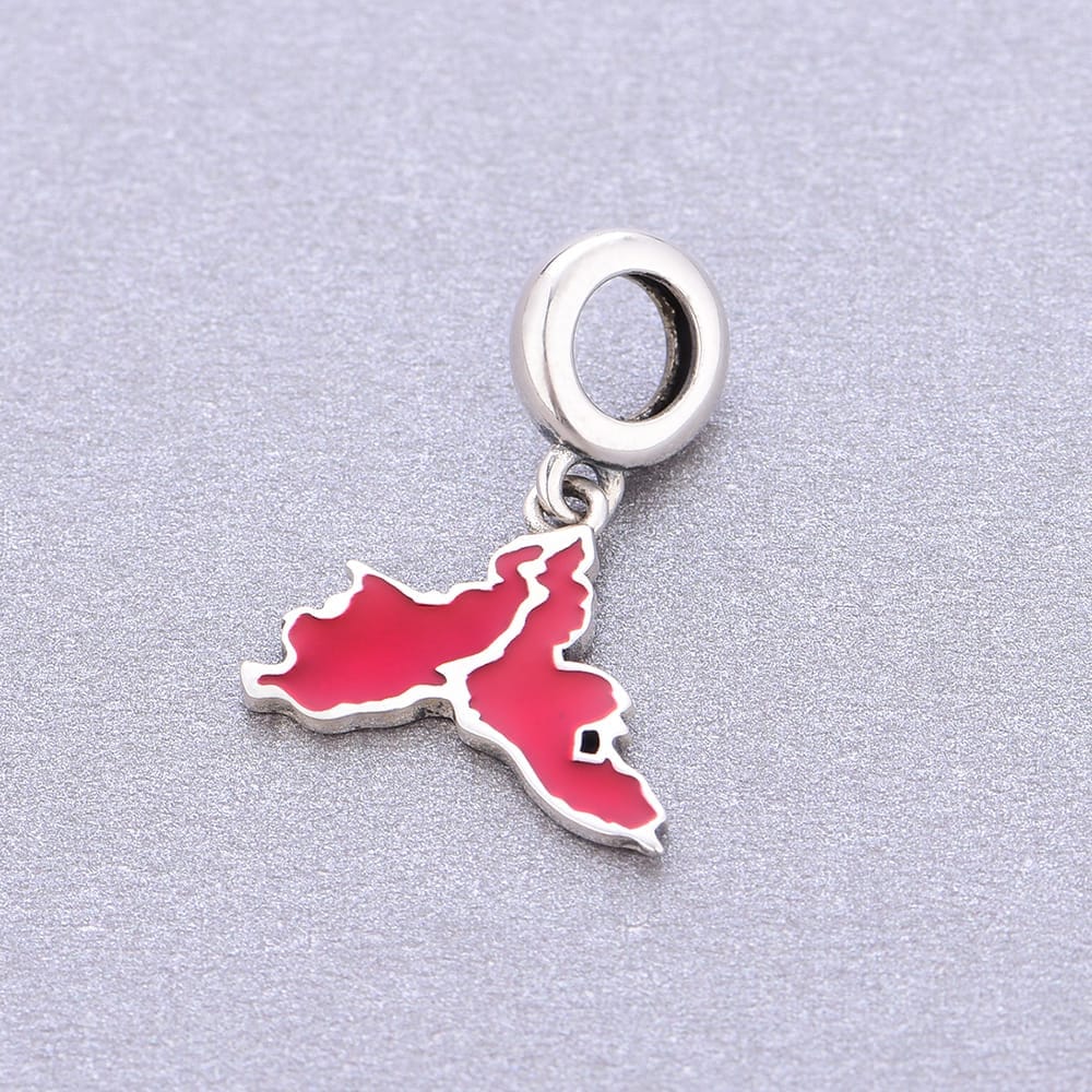 Amarante Jewelry Istanbul Map Dangle Charm