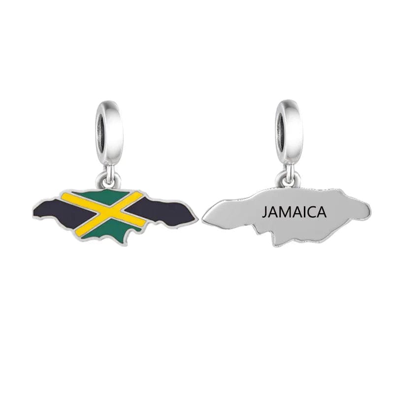 Amarante Jewelry Jamaica Map Dangle Charm
