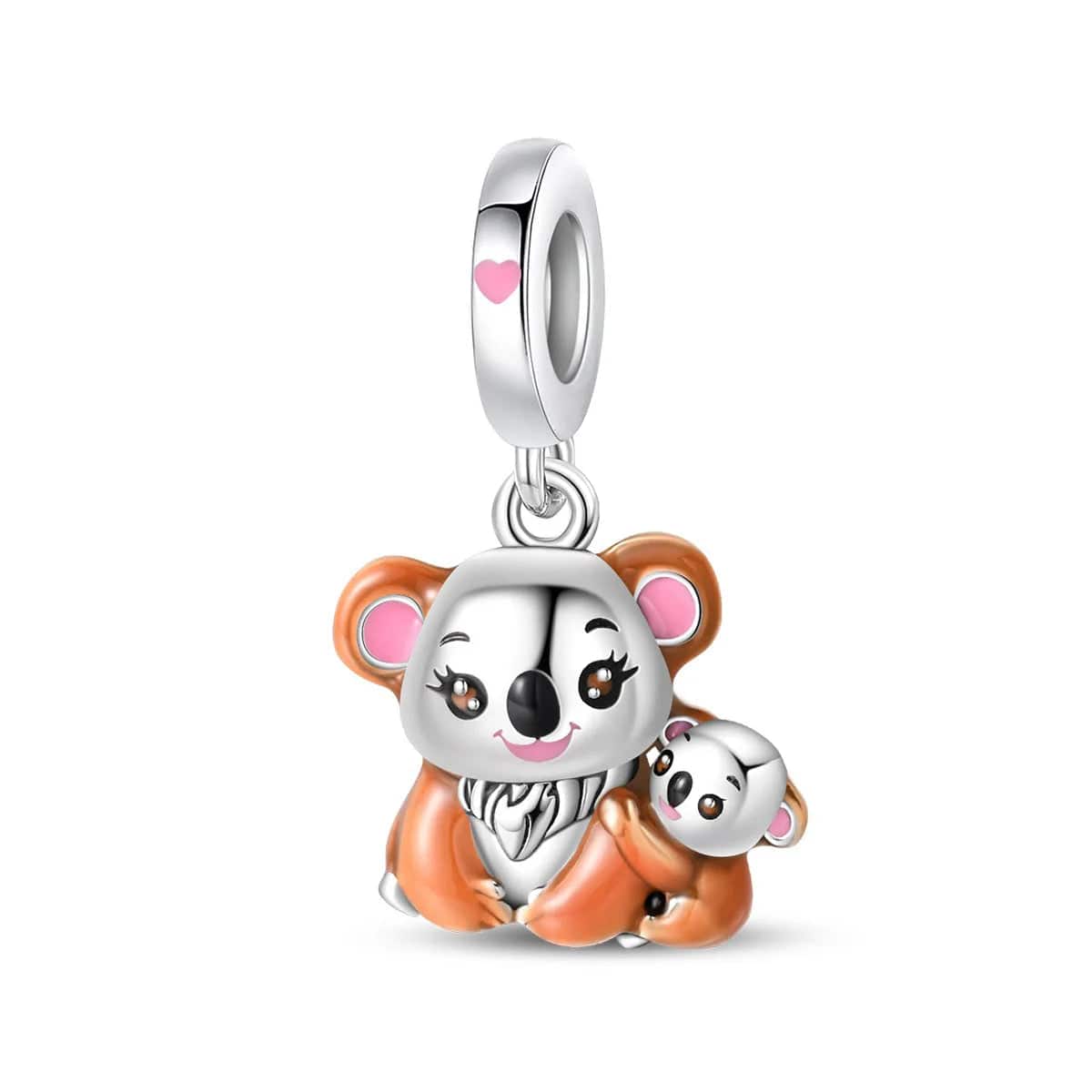 Amarante Jewelry Koala Love & Baby Hug Dangle Charm