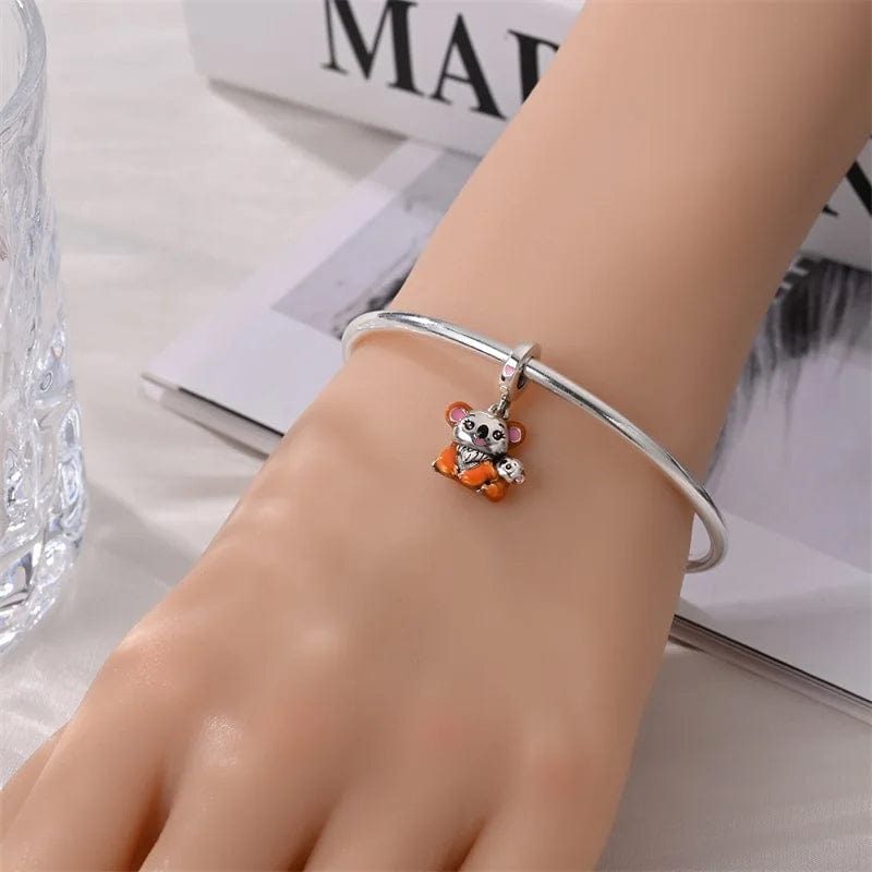 Amarante Jewelry Koala Love & Baby Hug Dangle Charm