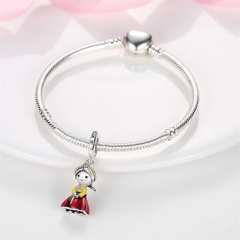 Amarante Jewelry Korean Hanbok Doll Dangle Charm