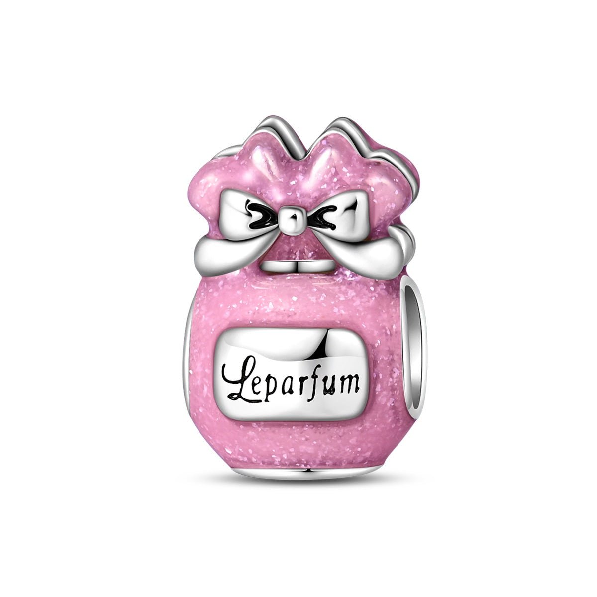 Amarante Jewelry Le Parfum Pink Perfume Bottle Charm