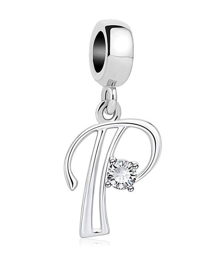 Amarante Jewelry Elegant Crystal Letter A~Z Alphabet Charm