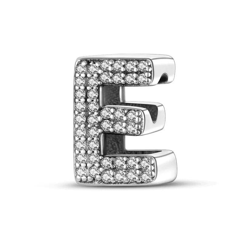 Amarante Jewelry Sparkling Letter A~Z Alphabet Charm
