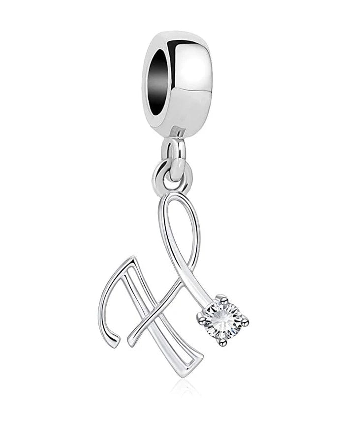 Amarante Jewelry Elegant Crystal Letter A~Z Alphabet Charm