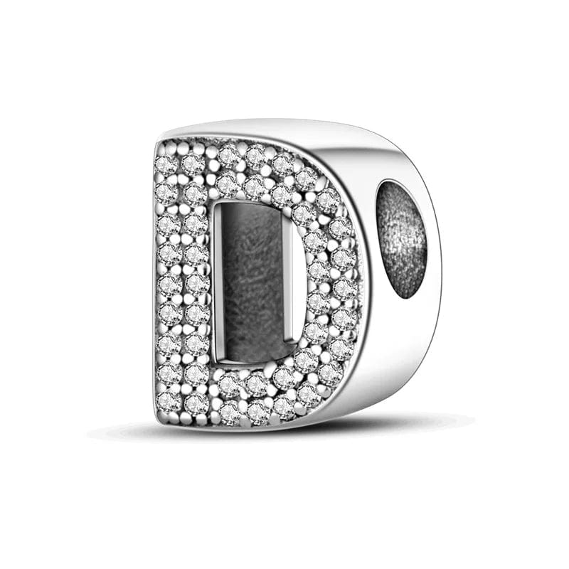 Amarante Jewelry Sparkling Letter A~Z Alphabet Charm