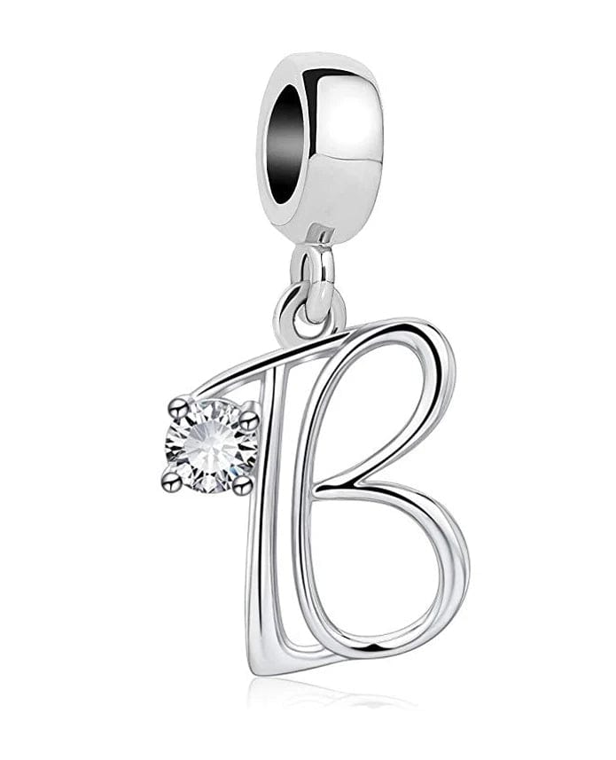 Amarante Jewelry Elegant Crystal Letter A~Z Alphabet Charm