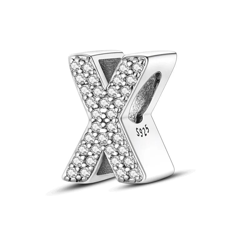 Amarante Jewelry Sparkling Letter A~Z Alphabet Charm