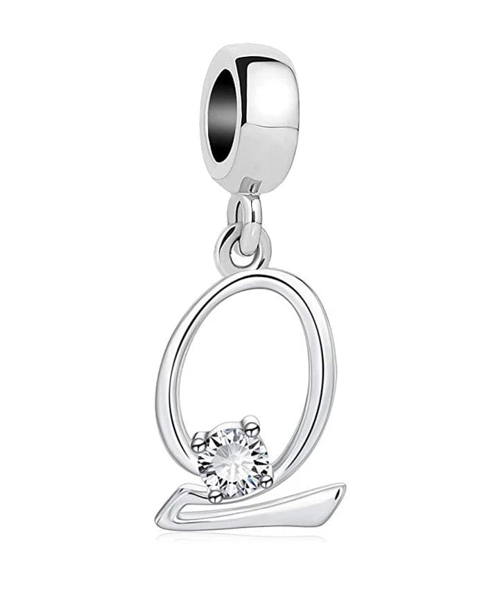 Amarante Jewelry Elegant Crystal Letter A~Z Alphabet Charm
