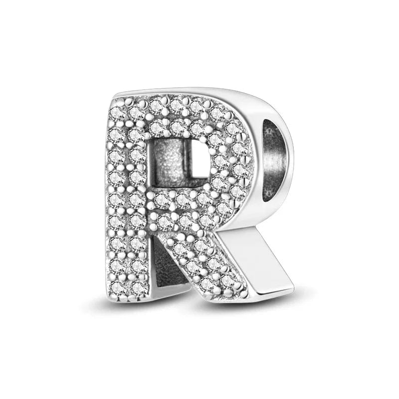 Amarante Jewelry Sparkling Letter A~Z Alphabet Charm