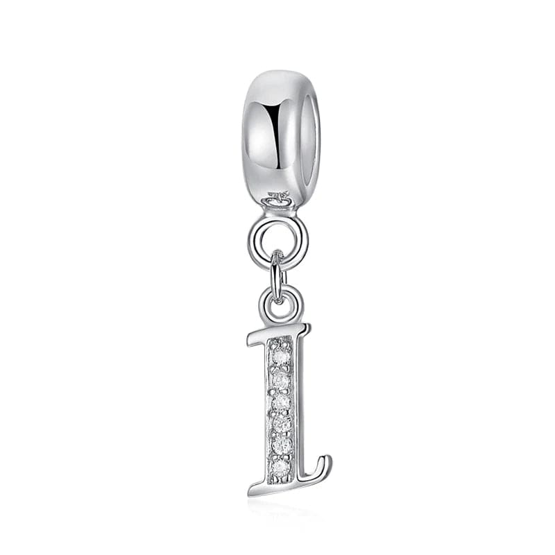 Amarante Jewelry Elegant Cursive Letter A~Z Alphabet Charm