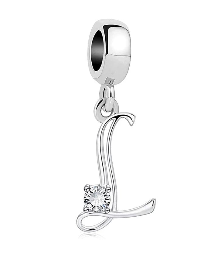 Amarante Jewelry Elegant Crystal Letter A~Z Alphabet Charm