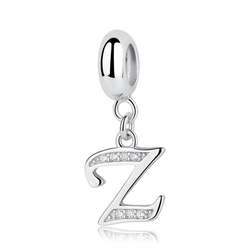 Amarante Jewelry Elegant Cursive Letter A~Z Alphabet Charm