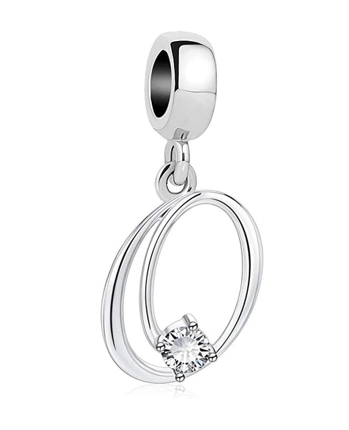 Amarante Jewelry Elegant Crystal Letter A~Z Alphabet Charm