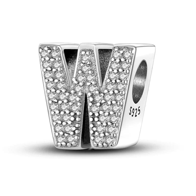 Amarante Jewelry Sparkling Letter A~Z Alphabet Charm
