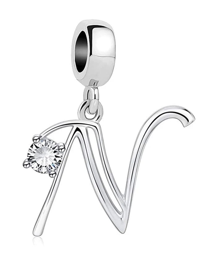 Amarante Jewelry Elegant Crystal Letter A~Z Alphabet Charm