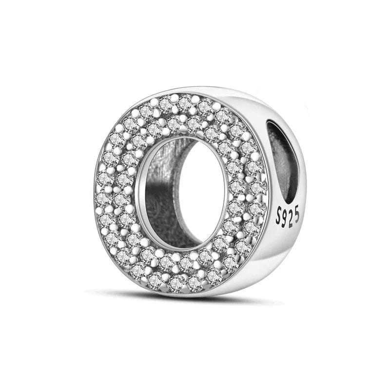 Amarante Jewelry Sparkling Letter A~Z Alphabet Charm