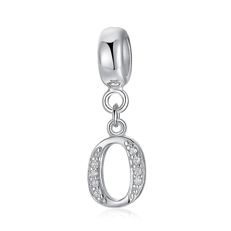 Amarante Jewelry Elegant Cursive Letter A~Z Alphabet Charm