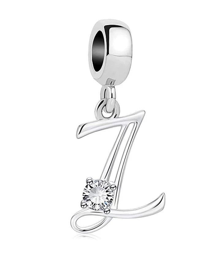 Amarante Jewelry Elegant Crystal Letter A~Z Alphabet Charm