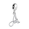 Amarante Jewelry Elegant Crystal Letter A~Z Alphabet Charm