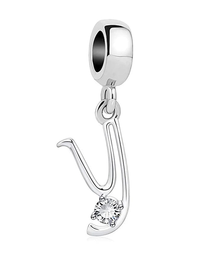 Amarante Jewelry Elegant Crystal Letter A~Z Alphabet Charm