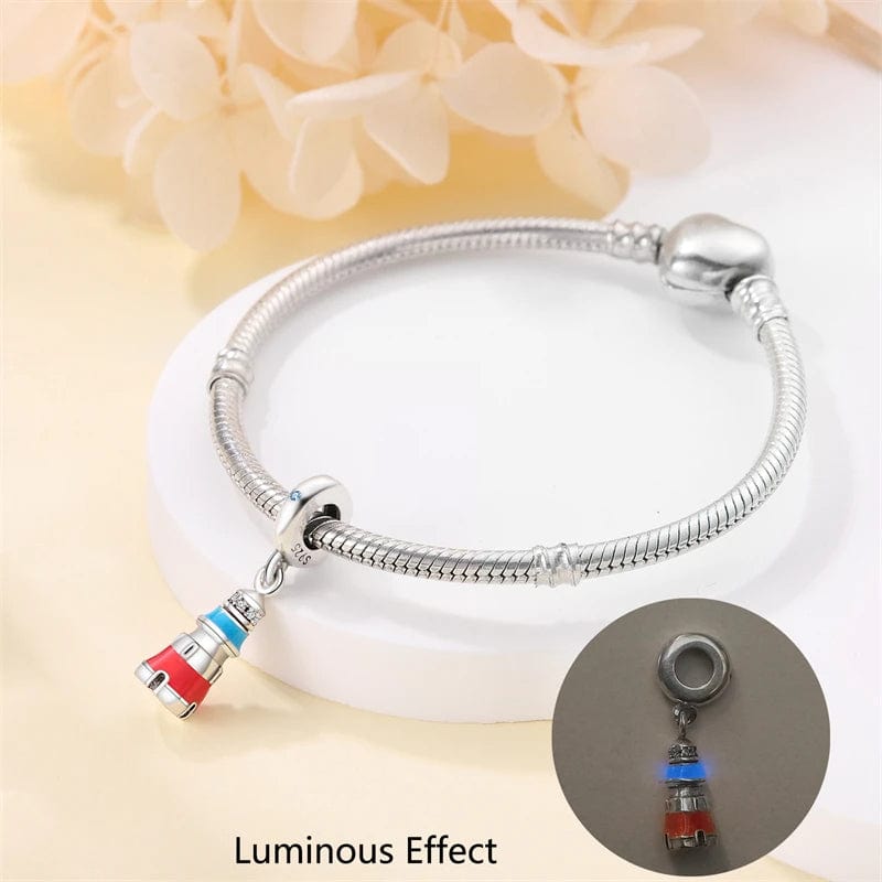 Amarante Jewelry Lighthouse Luminous Dangle Charm