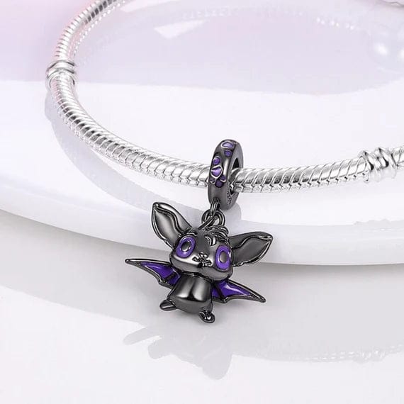 Amarante Jewelry Little Bat Vampire Black Charm