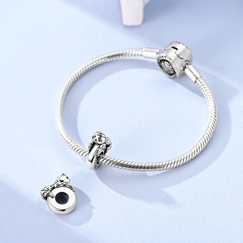 Amarante Jewelry Live Slow Sloth Hug Charm