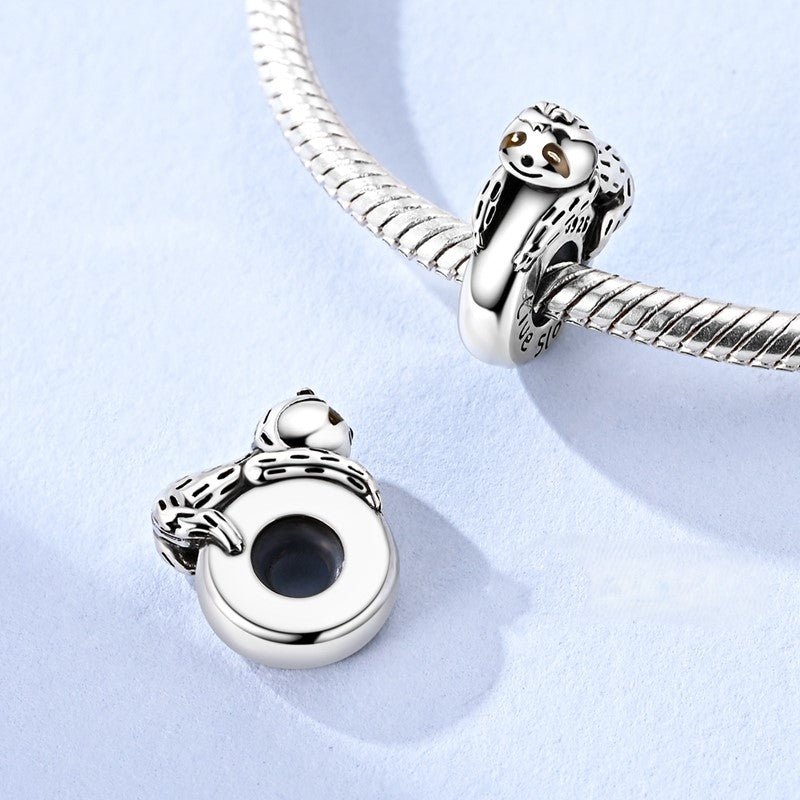 Amarante Jewelry Live Slow Sloth Hug Charm