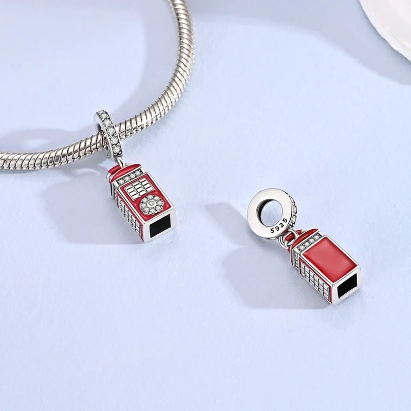 Amarante Jewelry London Telephone Booth Dangle Charm