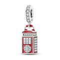 Amarante Jewelry London Telephone Booth Dangle Charm