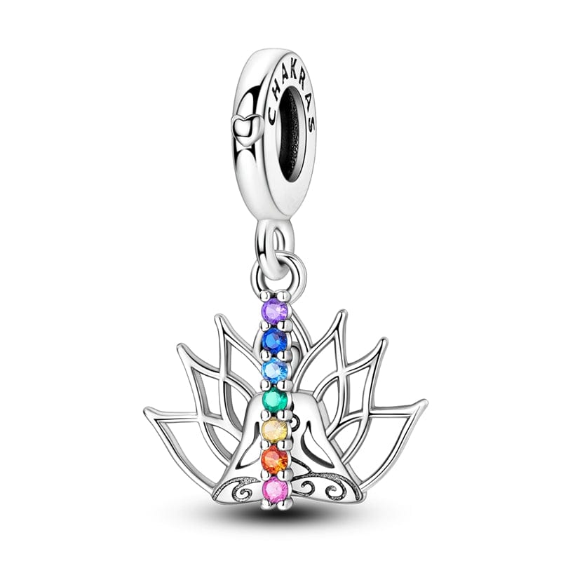 Amarante Jewelry Lotus & Chakra Harmony Charm