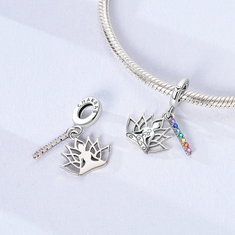 Amarante Jewelry Lotus & Chakra Harmony Charm