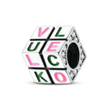 Amarante Jewelry Love Luck Letter Cube Charm