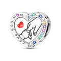 Amarante Jewelry Love You Mom Heart Charm