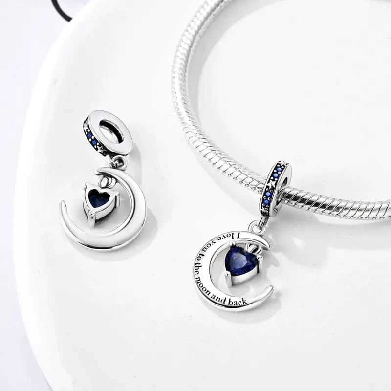 Amarante Jewelry Love You To The Moon And Back Dangle Charm