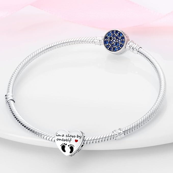 Amarante Jewelry Lovely Mom Heart Charm
