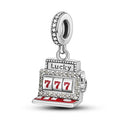 Amarante Jewelry Lucky 777 Slot Machine Vegas Casino Charm