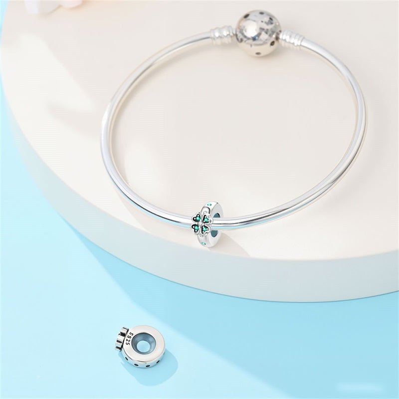Amarante Jewelry Lucky Clover Spacer Charm