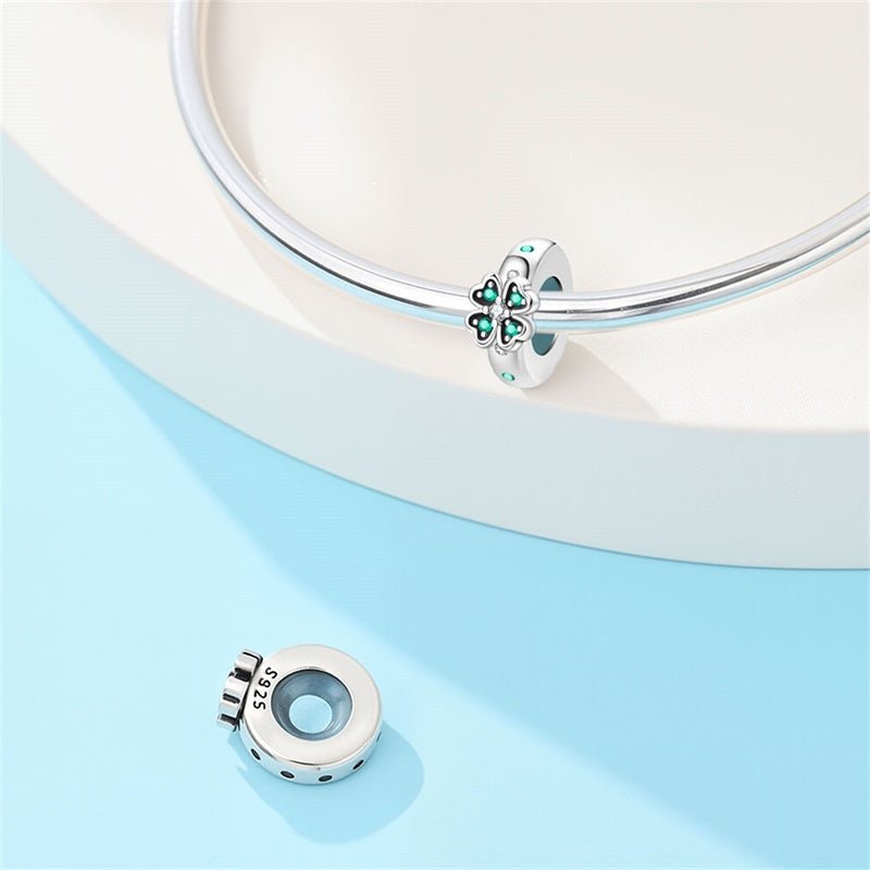 Amarante Jewelry Lucky Clover Spacer Charm
