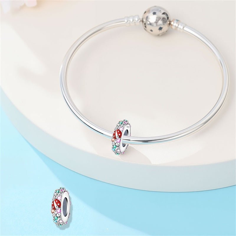 Amarante Jewelry Lucky Ladybug & Rainbow Garden Spacer Charm