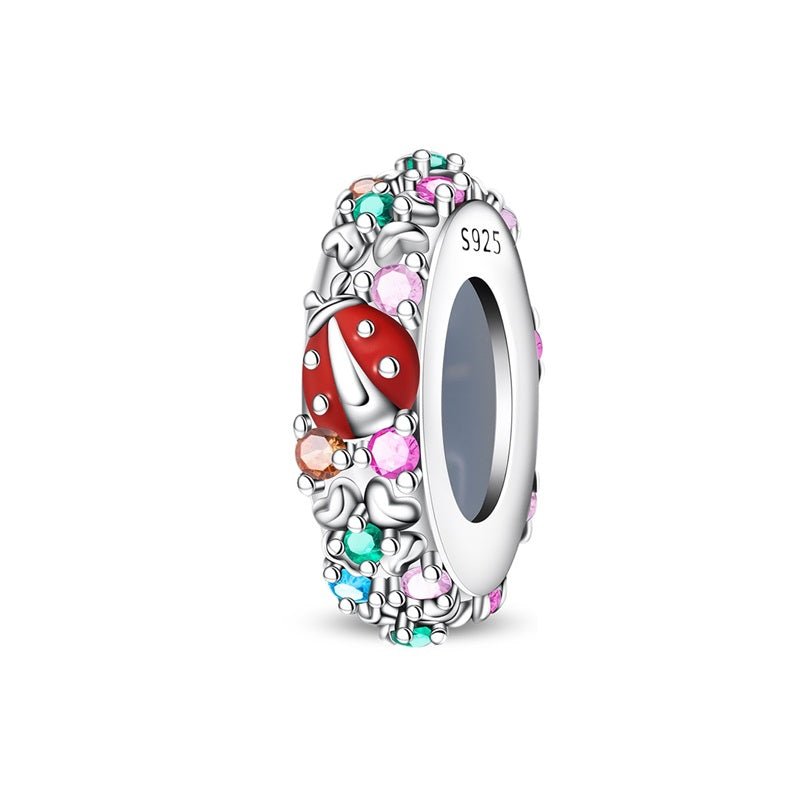 Amarante Jewelry Lucky Ladybug & Rainbow Garden Spacer Charm