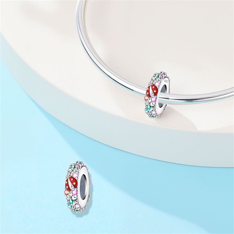 Amarante Jewelry Lucky Ladybug & Rainbow Garden Spacer Charm